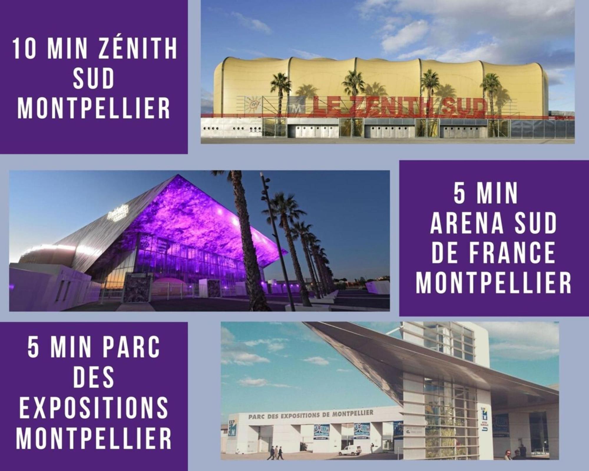 T2 Cubano Montpellier Parking Proche Plages Ngoại thất bức ảnh